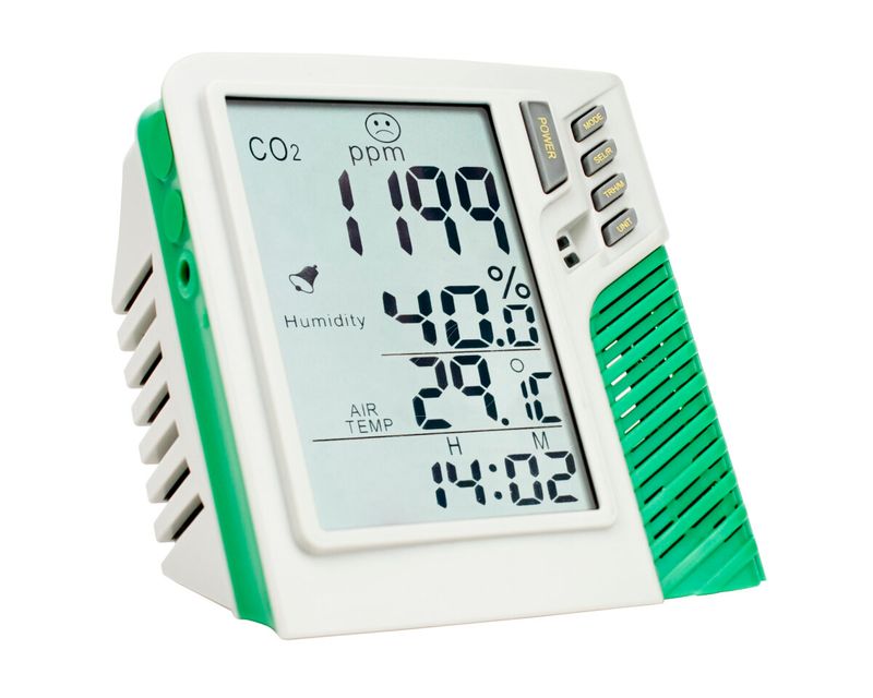 VDL- Co2, ºC and Humidity Meter