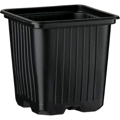 SQUARE PLANT POT 7X7X8 - 0.35L