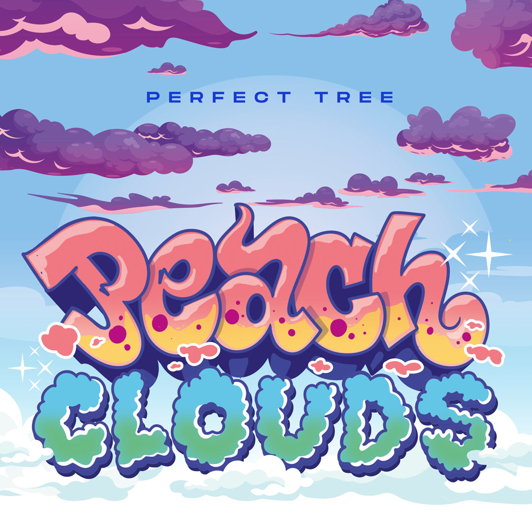 Peach clouds