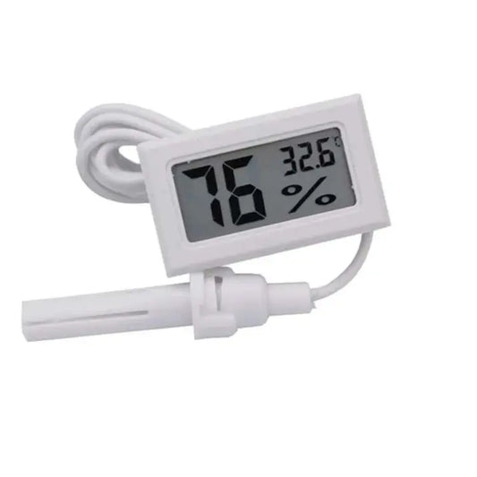 GALAXYFARM Mini Humidity & Temperature Meter - measuring on the external sensor (1m)
