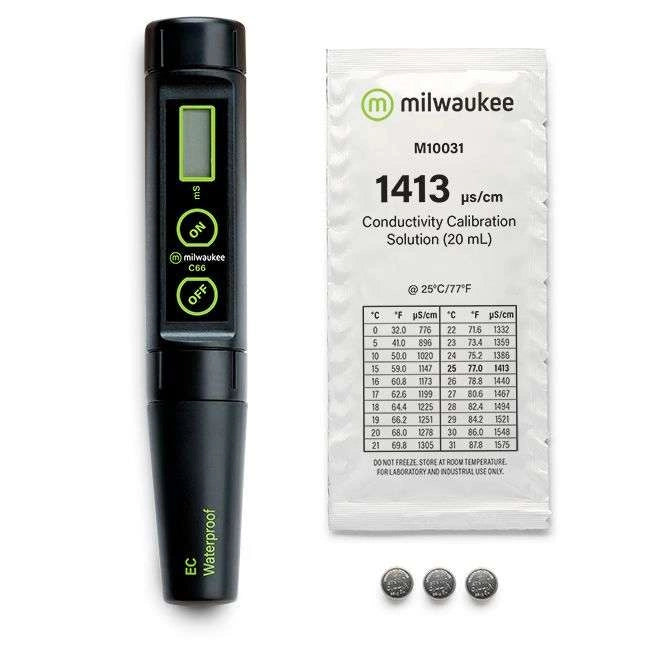 Milwaukee C66 Meter EC Conductivity Tester (TDS / EC Conductivity Meter)